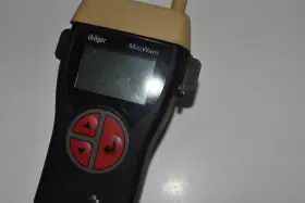 8317502 Drager 6408120/8317502 Miniwarn P/n Gas Detector Maj53