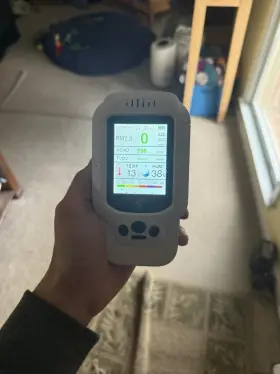 Pm2.5 Eg 6786 Portable Gas Detector Hcho Tvoc Air Quality Monitor