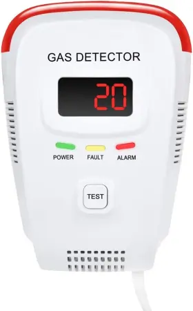 Eg-ngd050 Eg Natural Gas Detector And Propane Leak Alarm For Home Kitchen Cam