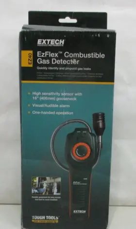 Ez40 Extech 793950510407 Instruments Ezflex Combustible Gas Detector