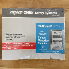 Cmd-2m Fireboy Xintex Carbon Monoxide Detector Time Weighted Average Co New