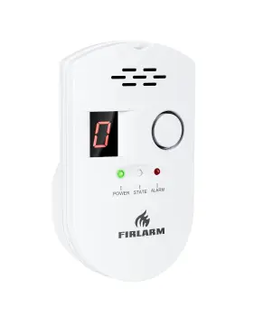 Brj-502 Firlarm Natural Gas Detector Plug-in Leak For Home Propane