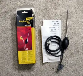 Co-220 Fluke Co-205 Used Aspirator Kit For Co-210 And Meters