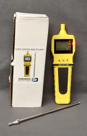 220743281 Forensic Detectors Gas Sampling Pump With Wand And Box Operational No Paperwork