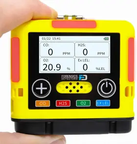 Forensics Detectors 636676500737 4 Gas Monitor Mini And Small Usa Nist Calibration O2 Co H2s Lel Usb Rec Forensics Detectors 636676500737 4 Gas Monitor Mini And Small Usa Nist Calibration O2 Co H2s Lel Usb Rec