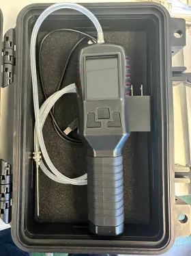 Fd-311-he Forensics Detectors Helium Analyzer Leak Detection In Case Works Good