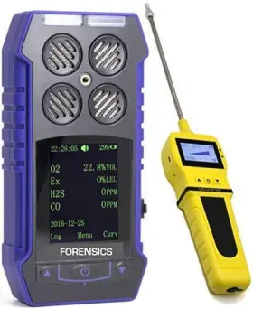 Forensics Detectors Fd 426843520865 Multigas Detector Analyzer Pump With Probe Usa Nist Calibration 4 Gas M