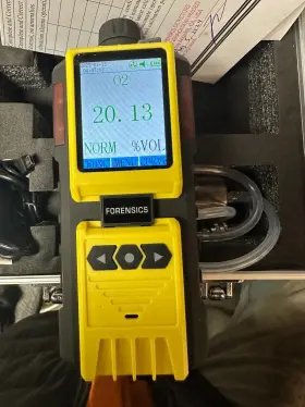 Fd-600-o2-leak Forensics Detectors Industrial Gas Detector Oxygen Analyzer Leak Purge And Weld Monitor 100ppm