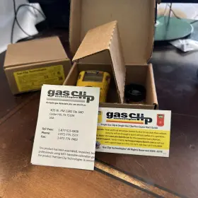 Gas Clip Technologies 045143838615 2 Sgc-h H2s Hydrogen Sulfide Intrinsicaly Safe Air Monitor