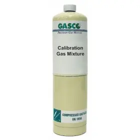 17l-132 Gasco Calibration Gas Methane 17 L Cga 600 Connection /-5%