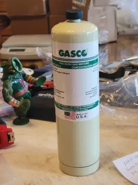 Gasco 34ls-he-0.01 Calibration Gas Helium 34l Steel 24vp12. Freeshipl48