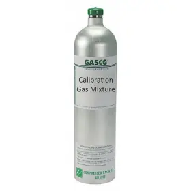 58l-290 Gasco Calibration Gas Carbon Dioxide 58 L C-10 Connection /-5%