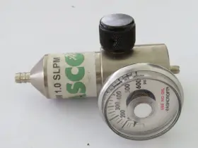 71-regulator-1.00 Gasco Fixed Flow Calibration Gas Regulator Set At 1.00 Lpm