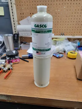 X04ni84cp100005 Gasco Calibration Gas Co Co2 O2 N2. 20mf34