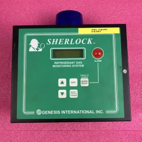 82-0380 Genesis International Inc. Sherlock Refrigerant Gas Monitoring System 202 Alarm Control Panel