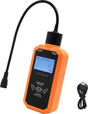 Abh502 Giihoo Combustible Gas Detector Portable Leak With Lcd Display Locate Of