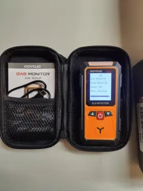 Gh2s Goyojo H2s Monitor Hydrogen Sulfide Detector 0-100 Ppm Electrochemical Sensor