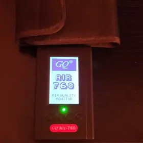 Air-760 Gq Air Quality Monitor Pm2.5 Co2 Hcho Sensor Mpn