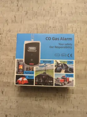 Sa104 Gzair Car Vehicle Aircraft Carbon Monoxide Co Detector Fast Low-level 9ppm Alar