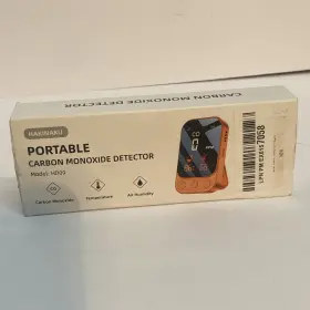 Hd09 Hakinaku Portable Carbon Monoxide Detector 3-in-1 With Temperature And Humidity Sensor
