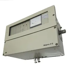 Magnos4g Hartmann & Braun H&b And Magnos 4 G Laboratory Oxygen O2 Analyzer Meter