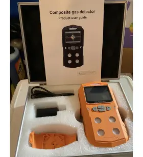 Eb609 Hembisen Professional 4 Gas Portable Monitor See Pictures Does Speak Brand New