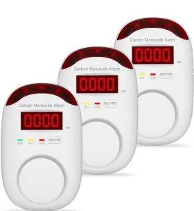 Wa996 Hembisen 3 Packs Natural Gas Detector - Leak For Home Rv Detectors F