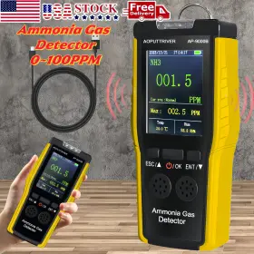 Hp-9000b Holdpeak Ammonia Tester Sensor Meter Nh3 Gas Detector Concentration Alarm Devicer