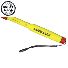 Home-flex 726085008501 Portable Electronic Gas Leak Detector Strobe Light Alarm Automatically Turns Off