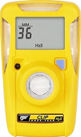 Bwc2hea Honeywell Bw Technologies- Bwc2-h Gasalertclip Gas Monitor Extreme Hydrogen Sulfide H2s