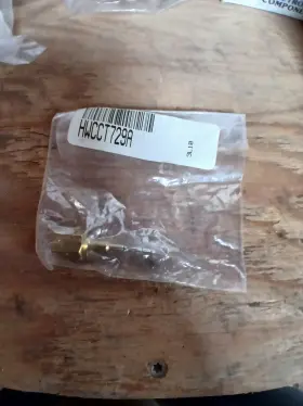 Hwcct729a Honeywell New Pneumatic Test Gauge Adaptor 1/4 Npt