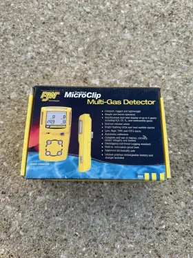 Mc-xwh0 Honeywell Bw Technologies Gas Alert Micro Clip Multi-gas Detector With Charger