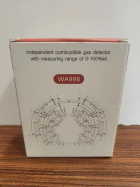 Wa998 Hytong Independent Combustible Gas Detector Measuring Range Of 0-100% Level