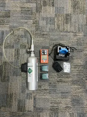 Vkvsp4-k11111 Industrial Scientific 16102bu-001 Confined Space Kit Designed To Detect Gases