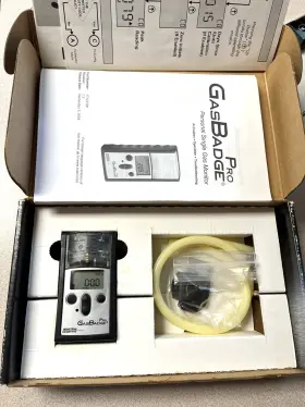 17126368 Industrial Scientific Part Number Pro Gas Badge Single Monitor H2s