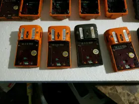 17148313-1 Industrial Scientific Lot Of 8 Air Monitor Ventis Mx4 W Sensors 5 Pumps As Is