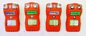 17154825 Industrial Scientific Tango Tx1 Gas Detector Lot Of 4 For Parts Or Repair