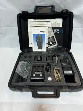 Tmx412 Industrial Scientific Multi Gas Monitor With Case And Sp400 Sampling Pump Meter