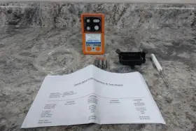 Vts-k0033001101 Industrial Scientific Lcd With Backlight Display Multi-gas Detector