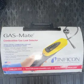 064-1087-p1-d Inficon Gas-mate Combustible Gas Leak Detector Natural Propane Ammonia Hydrogen