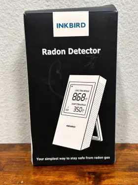 Rn-70 Inkbird Radon Detector Battery Powered Digital Gas Monitor