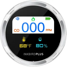Hd10-lw-part Inkbirdplus Hd10 Carbon Monoxide Detector 3 In 1 Gas Quality Humidity