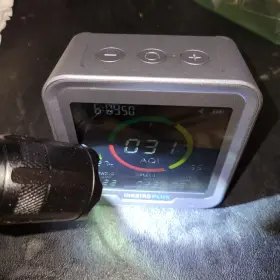 Pth-9a Inkbirdplus Digital Aqi Pm2.5 Pm10 Co2 Detector Air Quality Monitor Bad Backlight Plz Read