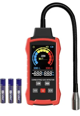 Inta70 Intendvision Natural Gas Detector Combustible Leak With 11-inch Probe