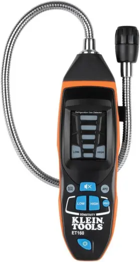 Et160  Klein Tools Refrigerant Gas Detector Detects Leaks In The Presence Of