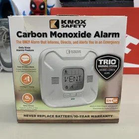 120902 Knox 860005680603 Safety Carbon Monoxide Alarm 7000 Voice Informs Directs Alerts
