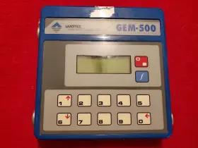 Gem-500 Landtec Gas Analyzer / Monitor Gem 500 - Powers On But Freezes In Menus