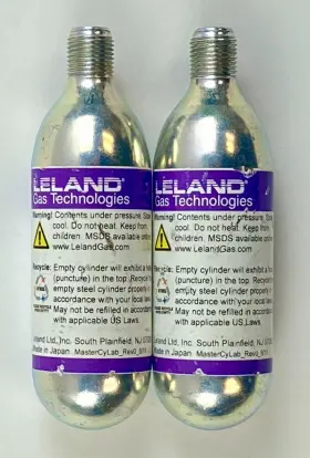 88123 Leland Gas Technology Nitrogen Cartridge 18g Set Of 2