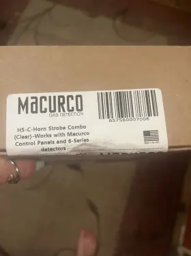 70-2900-0161-8 Macurco Hs-c-horn Strobe Combo Horn Alarm For Control Panels And 6-series