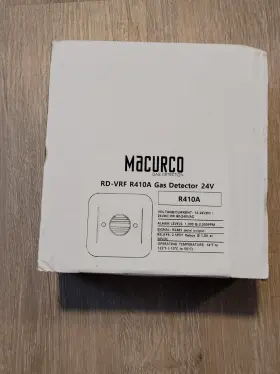 70-5354-0001-8 Macurco Rd-vrf R410a 24v Rs-485 Refrigerant Leak Detector